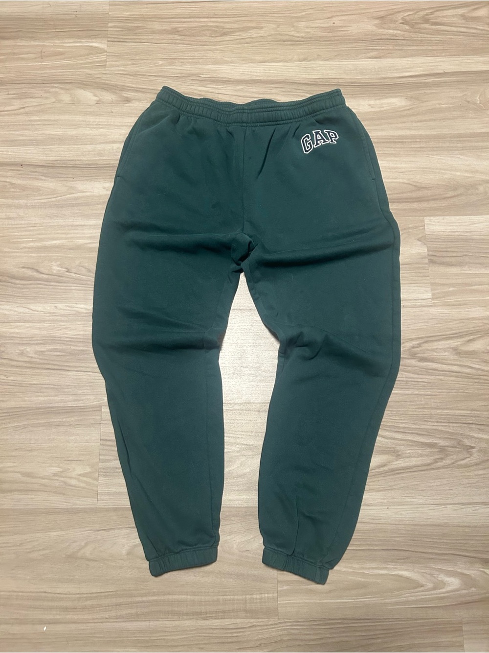 GAP  Forest Green Fleece Joggers